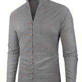 Орфей - Лека памучна риза с дълги ръкави