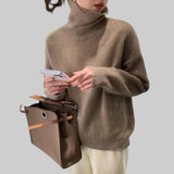 Адела - Кашмирен пуловер с поло яка