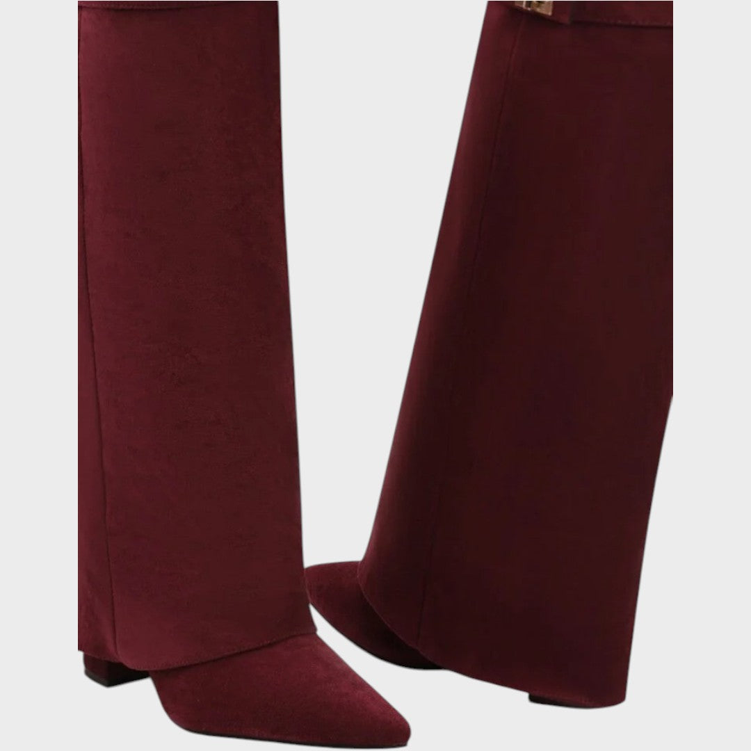 Lunara | Botas Altas de Caña Ancha para Mujer