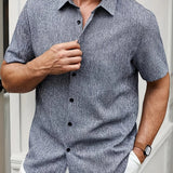 Здравчо - Лека риза с къс ръкав от лен