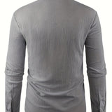 Орфей - Лека памучна риза с дълги ръкави