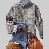 Лидия – Елегантно поло с впечатляващ флорален принт