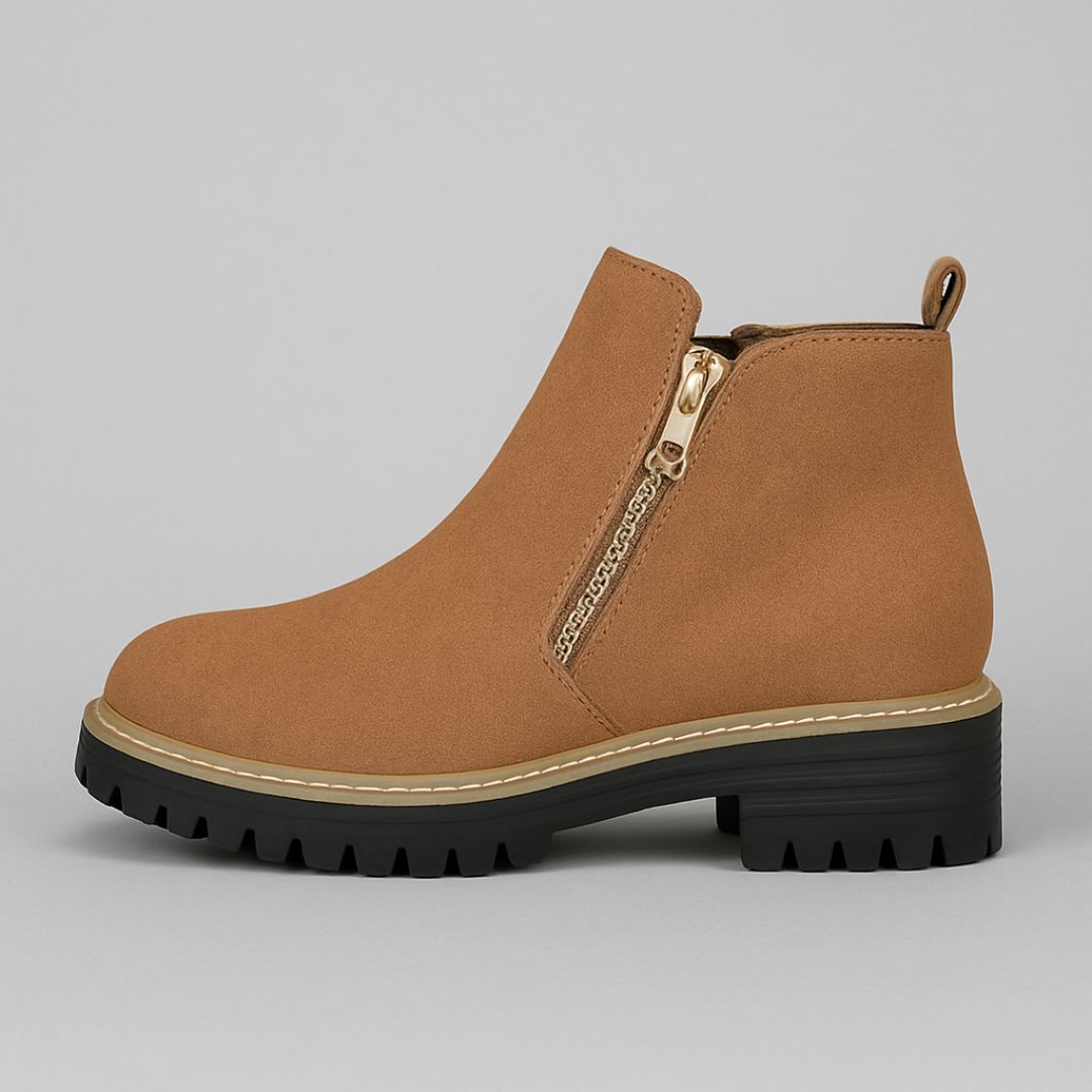 Valencina | Botines con Cremallera Lateral para Mujer
