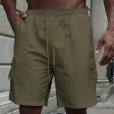 Цветан - Къси дишащи панталони с еластичен талия