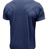 Чавор - Стилна тениска с кръгло деколте и джоб