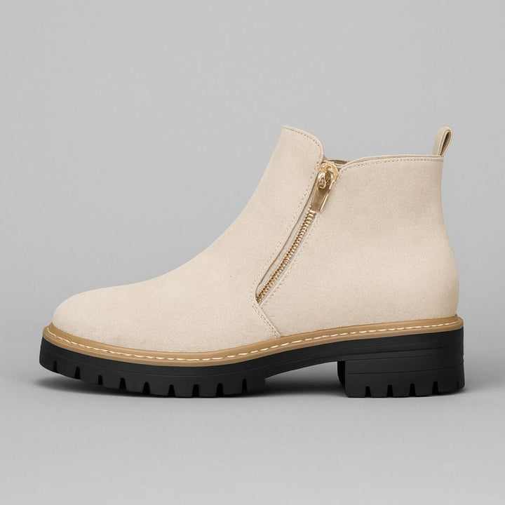 Valencina | Botines con Cremallera Lateral para Mujer