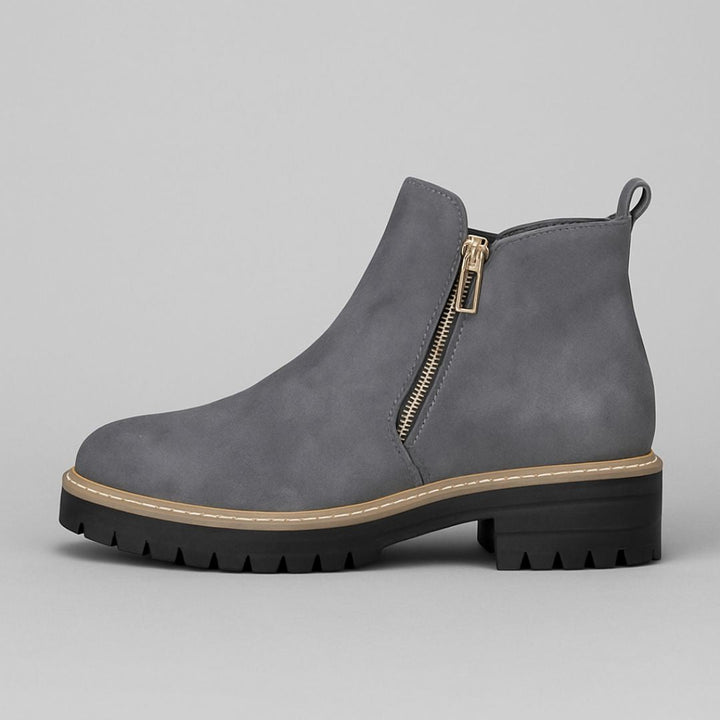 Valencina | Botines con Cremallera Lateral para Mujer