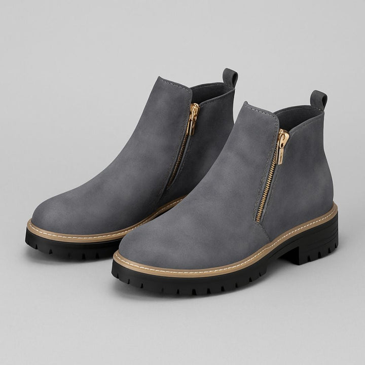 Valencina | Botines con Cremallera Lateral para Mujer