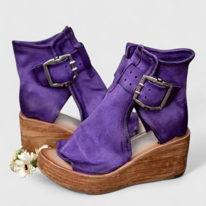 Carmina | Botas con Cordones y Suela Gruesa para Mujer
