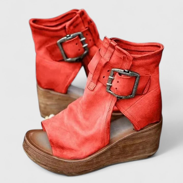 Carmina | Botas con Cordones y Suela Gruesa para Mujer