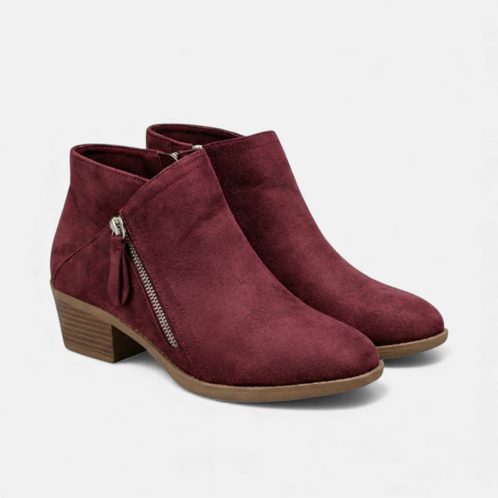 Vionne | Botines de Piel para Mujer con Cremallera