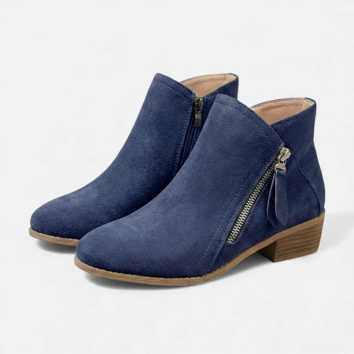 Vionne | Botines de Piel para Mujer con Cremallera
