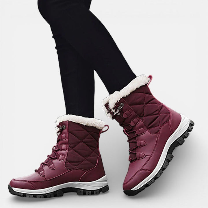 Megan | Botas de Nieve Forradas Antideslizantes para Mujer