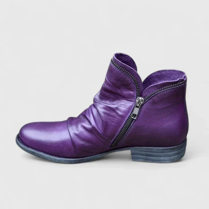 Myzareyah | Botines con Tacón Bajo para Mujer