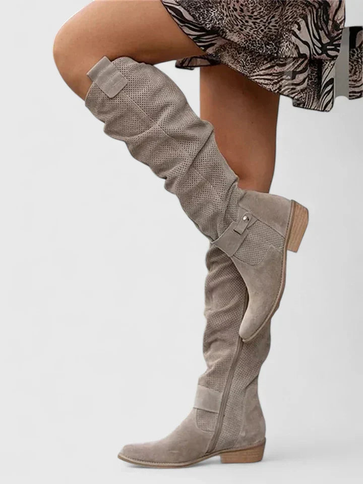 Jayzmarah | Botines Vintage con Hebilla para Mujer