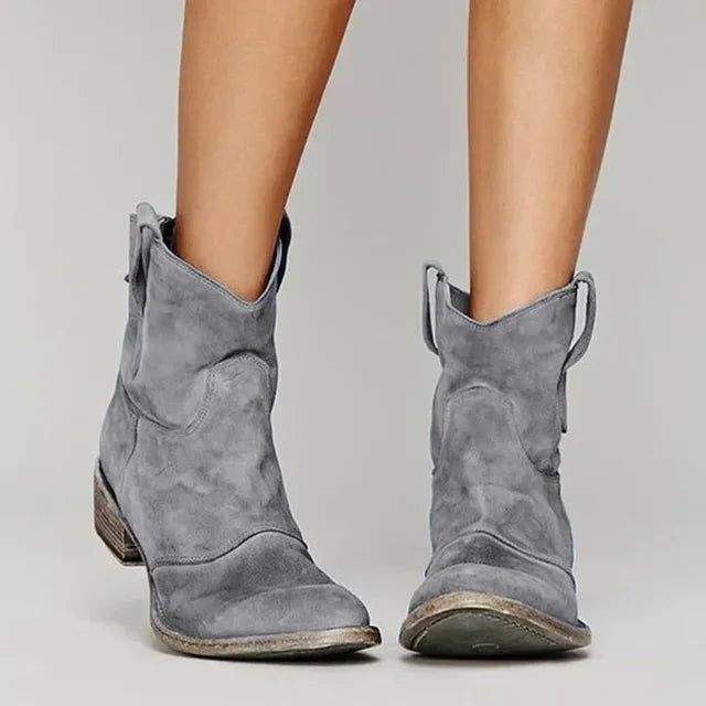 Camellia | Botines Cowboy Vintage para Mujer
