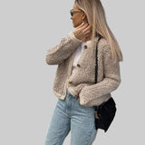 Силвия - Модерна дамска риза в стил Teddy