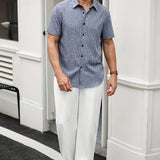 Здравчо - Лека риза с къс ръкав от лен