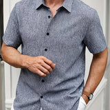 Здравчо - Лека риза с къс ръкав от лен