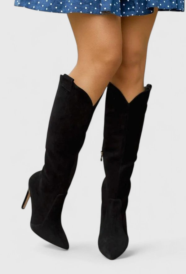 Melorynn | Botas de Tacón para Mujer con Cremallera