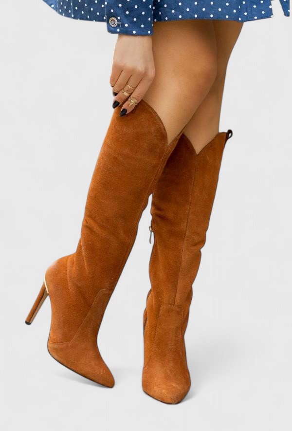 Melorynn | Botas de Tacón para Mujer con Cremallera