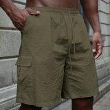 Цветан - Къси дишащи панталони с еластичен талия