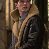 Енцо™ | Кожено яке с агнешка подплата