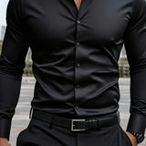 Найчо - Елегантна риза с дълги ръкави и копчета