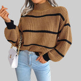 Никол - Ежедневен пуловер с поло яка