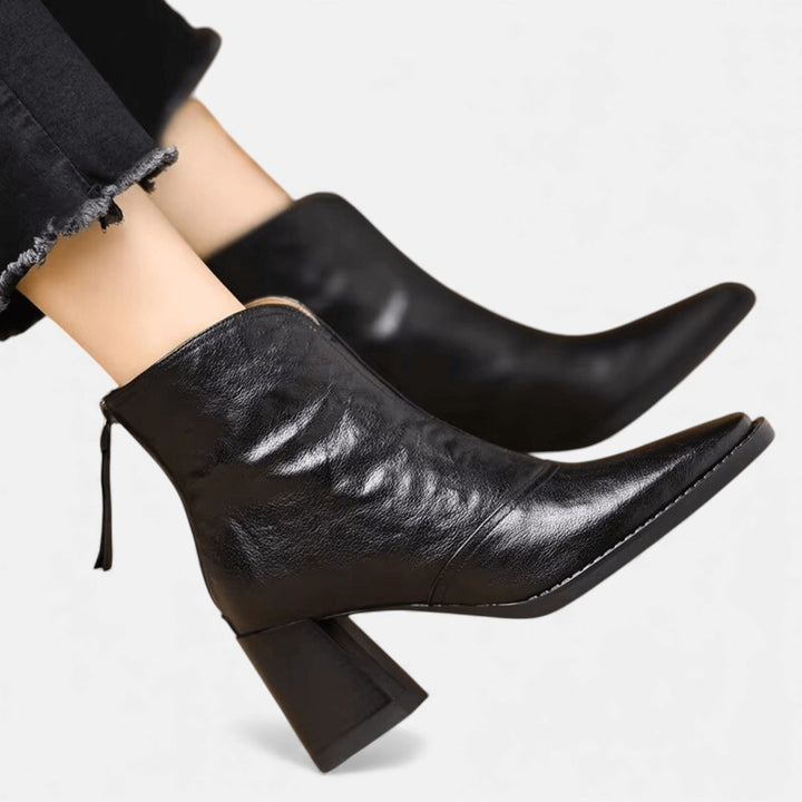 Claudia | Botines de Tacón Medio para Mujer