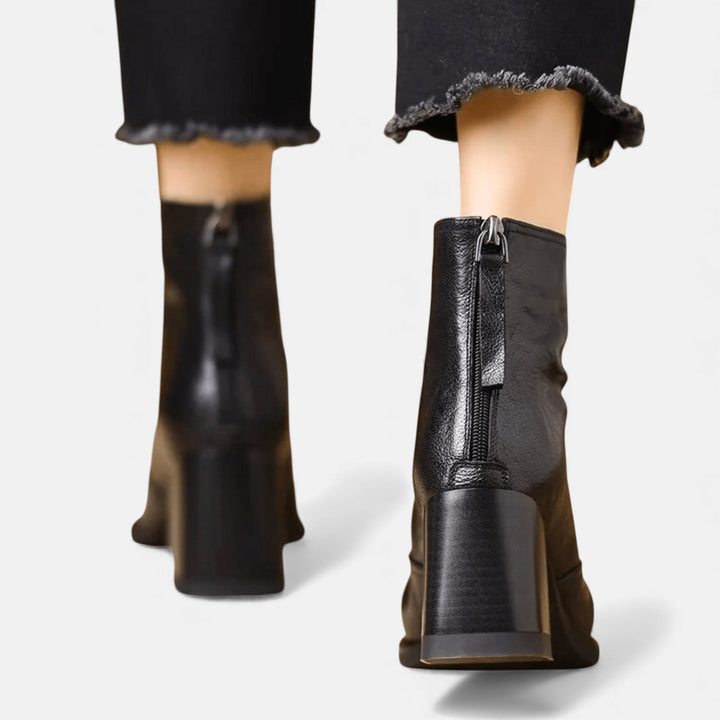 Claudia | Botines de Tacón Medio para Mujer