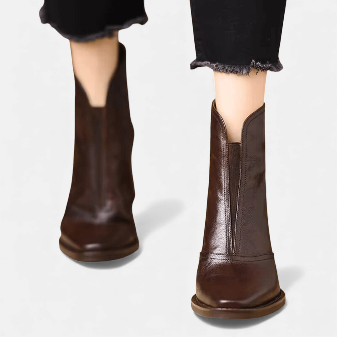 Claudia | Botines de Tacón Medio para Mujer